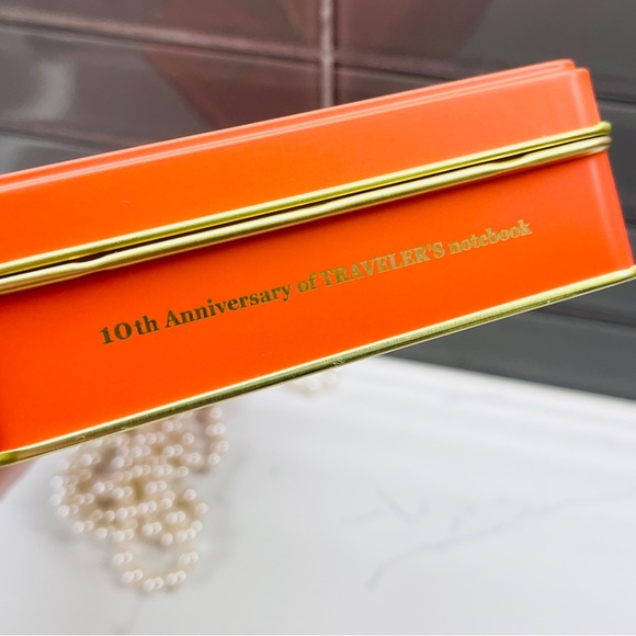 Traveler's Notebook Mini 10th Anniversary Can Set travelers Notebook Mini - Picture 4 of 9